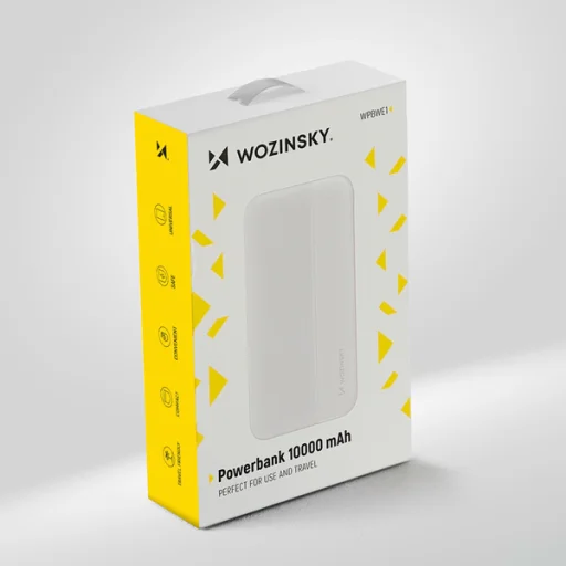 Wozinsky powerbank Li-Po 10000mAh 2 x USB fehér (WPBWE1) - 9