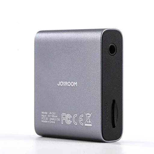 Joyroom Bluetooth AUX transmitter autóhoz, TV-hez szürke (JR-CB2) - 3