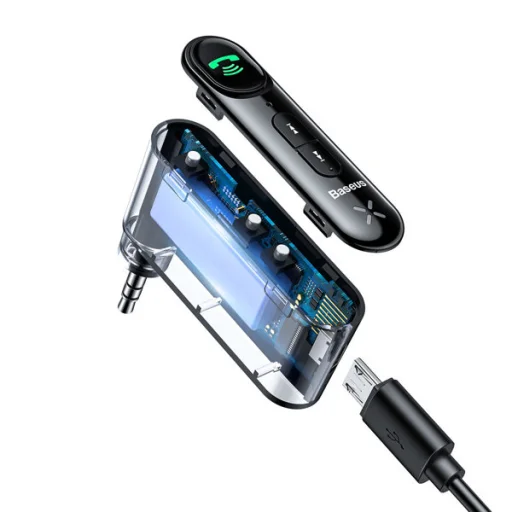 Baseus Bluetooth AUX transmitter BSBA-02 fekete - 1