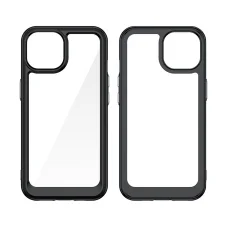 iPhone 15 Plus Outer Space tok piros kerettel