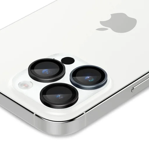 iPhone 15 Pro / 15 Pro Max / 14 Pro / 14 Pro Max Spigen Glass EZ Fit Optik Pro ochranné sklo na šošovku fotoaparátu 2 ks - 6