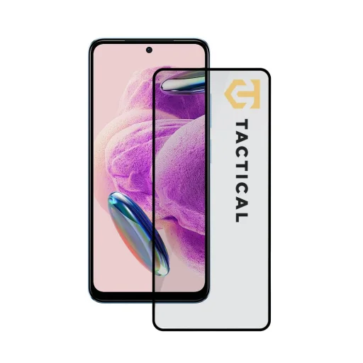 Xiaomi Redmi Note 12S Tactical Glass Shield 5D kijelzővédő üvegfólia fekete kerettel - 1