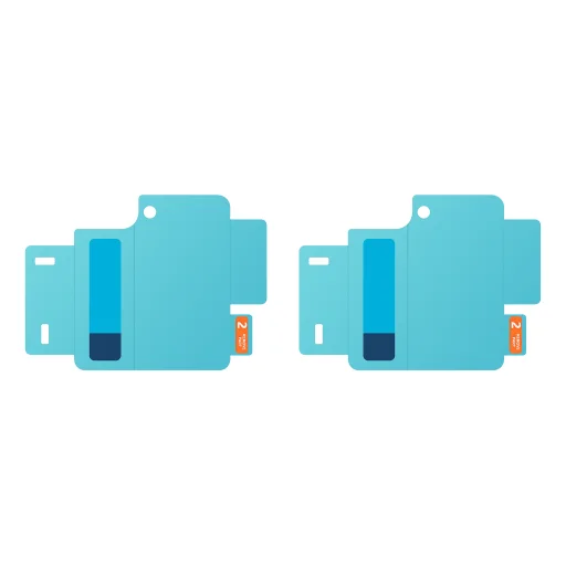 Samsung Galaxy Z Flip5 gyári fedlapi kijelzővédő fólia (EF-UF731CTEGWW) - 2