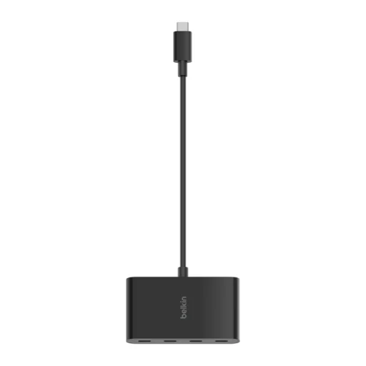 Belkin CONNECT USB-C elosztó adapter - 4-Port USB-C Hub - fekete - 2