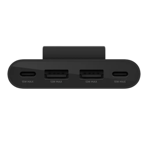 Belkin BOOST CHARGE 4-Port USB-C hosszabbító, elosztó adapter - fekete - 2