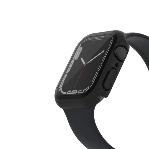 Apple Watch 8/7/6/5/4/SE (44/45mm) Belkin ScreenForce TemperedCurve 2 az 1-ben kijelzővédő és tok - fekete - 3