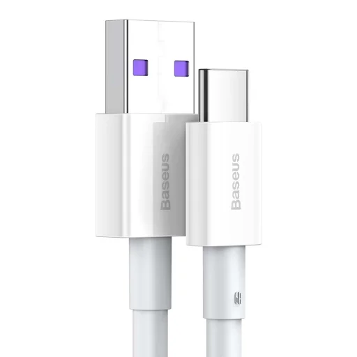 Baseus USB-A - USB-C Baseus Superior sorozatú kábel, 66W, 2m (fehér) - 2