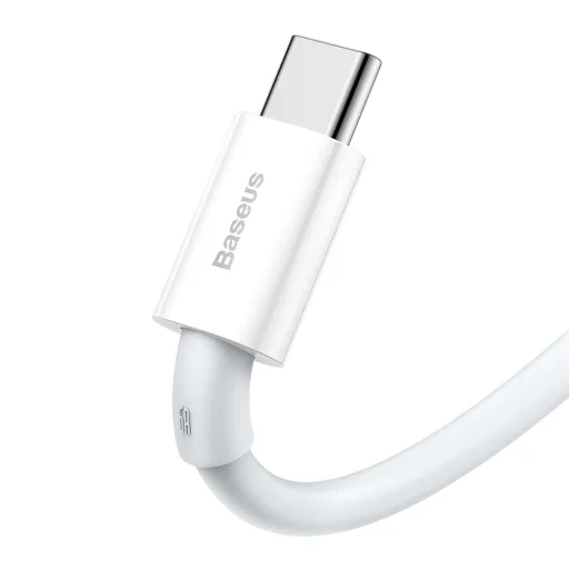 Baseus USB-A - USB-C Baseus Superior sorozatú kábel, 66W, 2m (fehér) - 3
