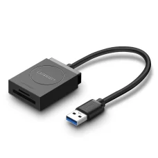 UGREEN USB 3.0 SD, microSD kártyaolvasó (fekete)