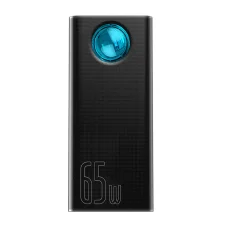Baseus Amblight Powerbank 30000mAh, 4xUSB, USB-C, 65W (fekete)