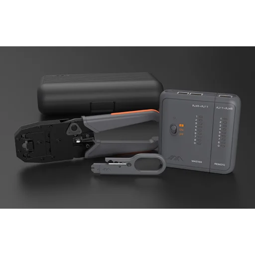 Jimi Home JM-GTW5N RJ45 5 az 1-ben kábeltesztelő készlet, RJ45 UTP krimpelő - 3