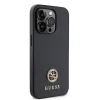 iPhone 15 Guess PU 4G Strass Metal Logo tok fekete (GUHCP15SPS4DGPK) thumbnail