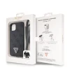 iPhone 15 Guess PU 4G Strass Triangle Metal Logo tok + Crossbody pánt fekete (GUHCP15SP4TDSCPK) thumbnail