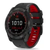 Garmin Fenix 3/5X/3HR/5X Plus/6X/6X Pro/7X Tech-Protect Iconband Pro óraszíj katonai fekete/piros thumbnail