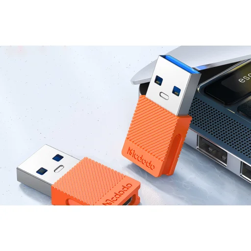 Mcdodo USB-C - USB 3.0 átalakító adapter OT-6550 narancssárga - 4