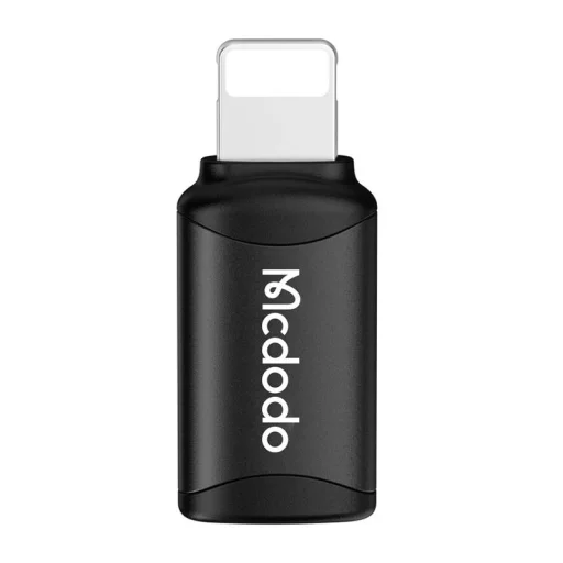 Mcdodo USB-C - Lightning átalakító adapter OT-7680 fekete - 3