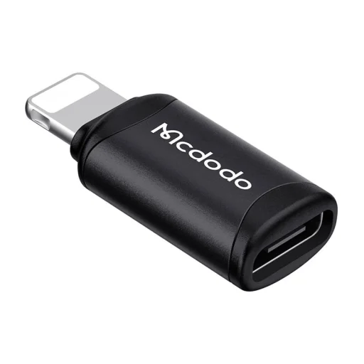 Mcdodo USB-C - Lightning átalakító adapter OT-7680 fekete - 4