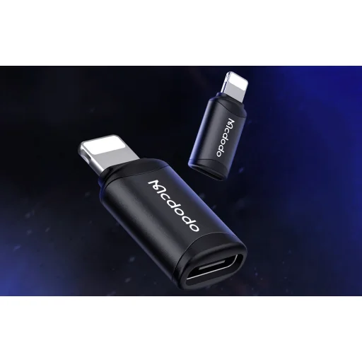 Mcdodo USB-C - Lightning átalakító adapter OT-7680 fekete - 5