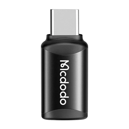Mcdodo Micro USB - USB-C átalakító adapter OT-9970 fekete - 2