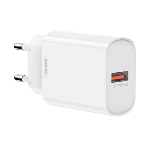 Remax RP-U72 USB-A hálózati töltő adapter 22.5W (fehér) - 1