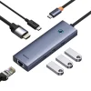 Baseus UltraJoy 6 az 1-ben USB-C HUB, elosztó adapter (USB-C - 1xHDMI4K@30Hz + 3xUSB 3.0 + 1xPD +RJ45) thumbnail