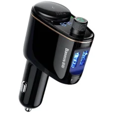 Baseus S-06 Bluetooth FM transmitter 2x USB-A (CCHC000001)
