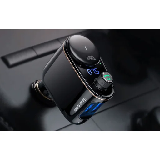Baseus S-06 Bluetooth FM transmitter 2x USB-A (CCHC000001) - 6