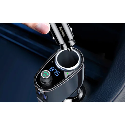 Baseus S-06 Bluetooth FM transmitter 2x USB-A (CCHC000001) - 7