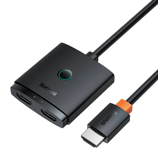 Baseus HDMI Switch elosztó adapter 1m - 1