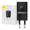 Baseus GaN5 mini USB-C hálózati töltő adapter 20W (fekete) - 2