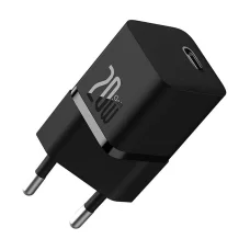 Baseus GaN5 mini USB-C hálózati töltő adapter 20W (fekete)