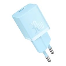 Baseus GaN5 mini USB-C hálózati töltő adapter 30W (kék)