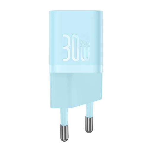 Baseus GaN5 mini USB-C hálózati töltő adapter 30W (kék) - 2
