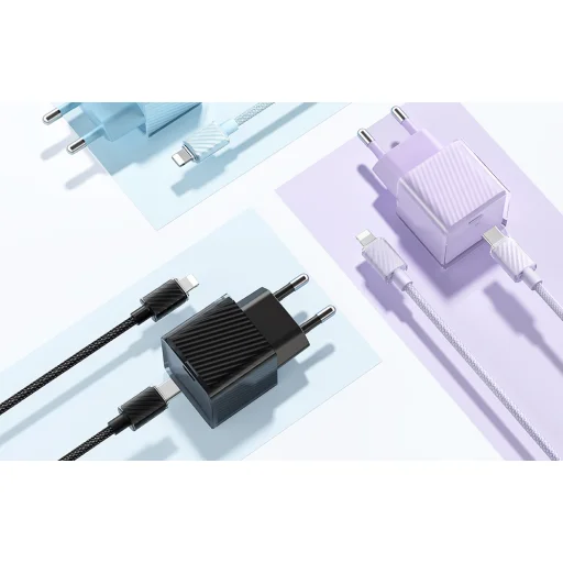 McDodo CH-3771 USB-C PD hálózati töltő adapter 20W GaN (fekete) - 8