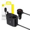 Baseus autós szivargyújtós töltő és elosztó USB-A, USB-C 30W - 6