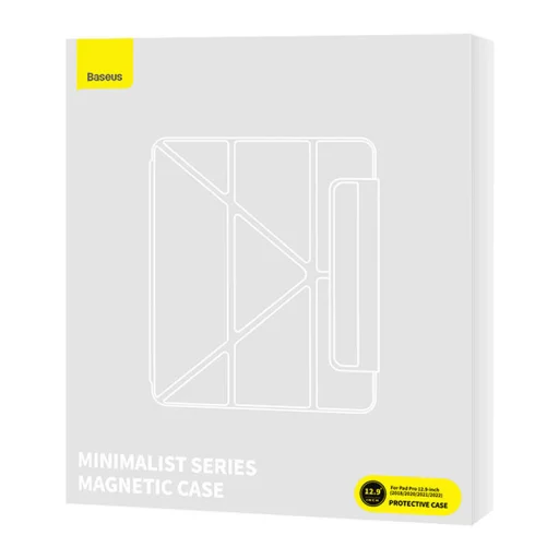 iPad Pro 12,9'' (2018/2020/2021) Baseus mágneses tok rózsaszín - 4