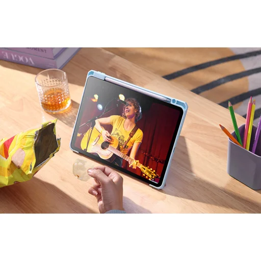 iPad Pro 11'' (2018/2020/2021) Baseus Minimalist mágneses tok rózsaszín - 8