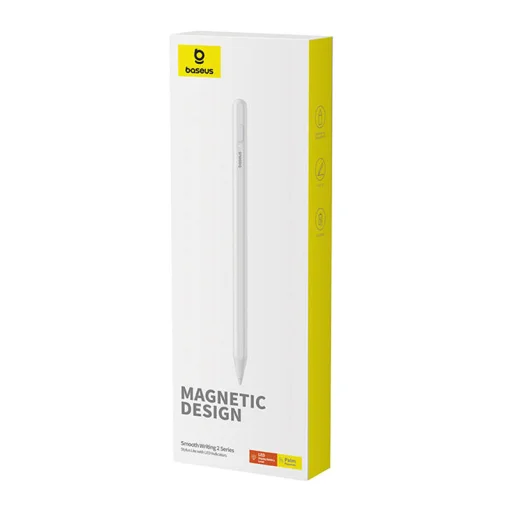 Baseus Stylus Lite Smooth Writing 2 LED állapotjelzővel (fehér) - 3