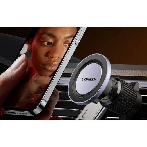UGREEN LP428 mágneses autós telefontartó szellőzőre (Magsafe kompatibilis) - 6