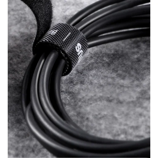 Baseus tépőzáras kábelrendező 3 m fekete - 5