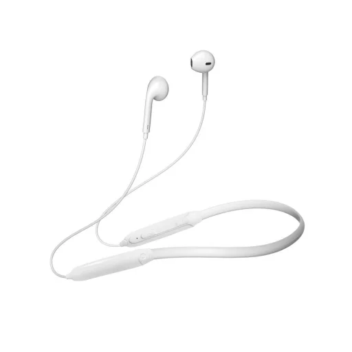 Dudao Magnetic Suction in-ear vezeték nélküli Bluetooth fülhallgató fehér (U5B) - 9
