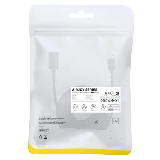 Baseus AirJoy Series USB 3.0 hosszabbító kábel 5 m fekete - 5