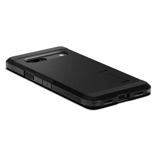 Google Pixel 7A Spigen Tough Armor tok kihajtható támasszal fekete - 9