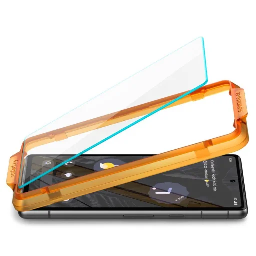 Google Pixel 7A Spigen ALM Glas.TR Slim ochranné tvrdené sklo 2 ks - 3