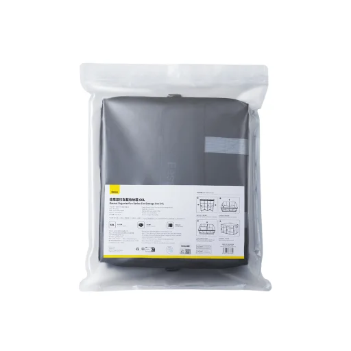 Baseus OrganizeFun 60L autós rendszerező - fekete - 5