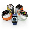 Apple Watch SE, 9, 8, 7, 6, 5, 4, 3, 2, 1 (41, 40, 38 mm) Dux Ducis Univerzális mágneses óraszíj (LD verzió) szürke-narancsssárga - 3