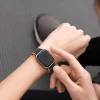 Apple Watch SE, 9, 8, 7, 6, 5, 4, 3, 2, 1 (41, 40, 38 mm) Dux Ducis Univerzális mágneses óraszíj (LD verzió) fekete-narancsssárga thumbnail