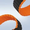 Apple Watch SE, 9, 8, 7, 6, 5, 4, 3, 2, 1 (41, 40, 38 mm) Dux Ducis Univerzális mágneses óraszíj (LD verzió) fekete-narancsssárga thumbnail