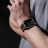 Apple Watch SE, 9, 8, 7, 6, 5, 4, 3, 2, 1 (41, 40, 38 mm) Dux Ducis Univerzális mágneses óraszíj (LD verzió) fekete-narancsssárga thumbnail
