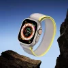 Apple Watch 8/7/6/SE/5/4/3/2/1 (38, 40, 41 mm) Dux Ducis Tépőzáras sportszíj YJ változathoz sárga-bézs thumbnail